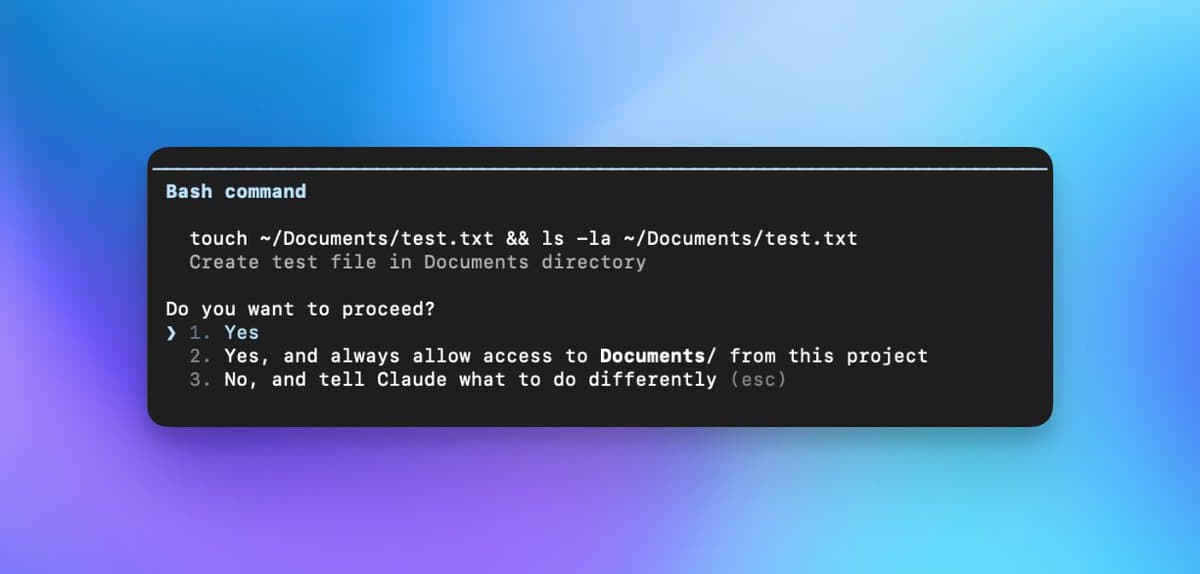 Example of safe command that stopped Claude Code